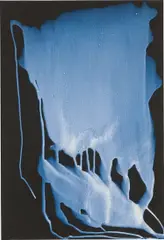 Untitled by Sigmar Polke, 1999, interference colour on paper, offered Apr 2021