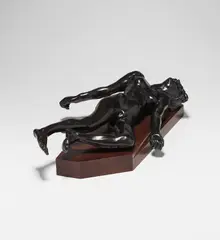 Martyre (petit modèle) by Auguste Rodin, 1899, bronze, sold Apr 2021