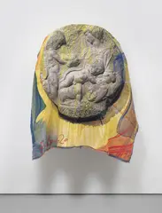 Ron Arad, Tondo 2020, 2020, cotton, wool and acrylic and Neoprene foam, in 2 parts