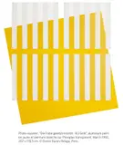 Daniel Buren, Die Farbe gesetzt/ersetzt - B 2 Gelb