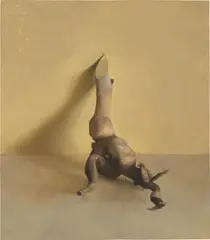 Victor Man, Untitled, 2001, oil on canvas mounted on panel
