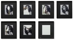 Douglas Gordon, Self Portrait of You + Me (Sofia Loren), 2006, wax on burnt photograph and mirror, in artist's frame, in 7 parts