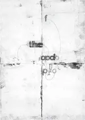 Thep Poof by Tony Lewis, 2013, graphite, graphite powder and tape on 4 adjoined sheets of paper, sold Apr 2021