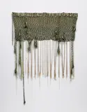 Igshaan Adams, Parda IV, 2015, woven nylon rope and string