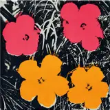 Andy Warhol, Flowers, 1964-65, acrylic and silkscreen ink on canvas