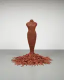 Susie MacMurray, Medusa, 2014-15, handmade copper chain mail over fibreglass and steel armature
