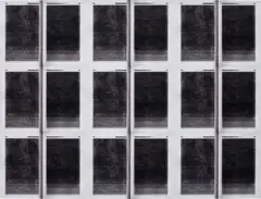 Idris Khan, Thinking Photography, 2004, digital print mounted on aluminium