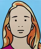 Julian Opie, Natasha, schoolgirl. 2