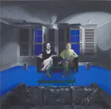 Neil Stokoe, Man and Woman II, 1968-69, oil on canvas