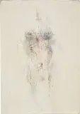 Louis le Brocquy, No. 24 Woman, 1957, oil on canvas