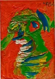Karel Appel, Untitled, 1974, oil on canvas
