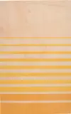Fredrik Værslev, Untitled (Canopy Painting: Orange, Cream and Yellow), 2012, spray paint and white spirit on canvas