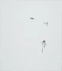 Thilo Heinzmann, Aicmo, 2012, aluminium, in artist's frame