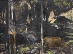 Elizabeth Neel, Cellar Hole, 2005, oil on canvas
