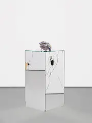 David Altmejd, Untitled, 2008, mineral crystals, polystyrene, epoxy clay, paint and synthetic hair