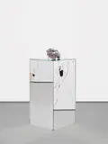 David Altmejd, Untitled, 2008, mineral crystals, polystyrene, epoxy clay, paint and synthetic hair