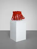 Édgar Negret, Vigilantes, 1977, painted aluminium