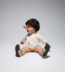 Fuck Face by Jake and Dinos Chapman, 1995, fiberglass, resin, paint, fabric, wig and trainers, sold Jul 2021