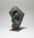 Oleksii Zolotariov, EAR, 2017, bronze and Cor-Ten steel