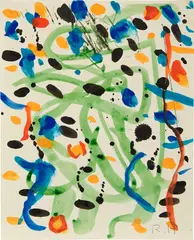Roger Hilton, Untitled, 1970, watercolour on paper