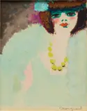 Jean-Pierre Cassigneul, Untitled, 1964, oil and graphite on paper