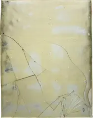 Luca Dellaverson, Untitled, 2013, epoxy resin, mirrored glass and wood