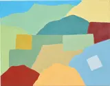 Etel Adnan, California #17