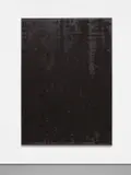 Glenn Ligon, Mirror #2, 2006, silkscreen, coal dust and oil stick on canvas