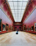 Musée du Louvre Paris XVI 2005 by Candida Höfer, 2005, c-print, sold Apr 2021