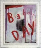 Julian Schnabel, Misericordia Painting I (Big hair Day), 2002, oil, wax and resin on canvas, in artist's frame