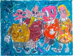 André Butzer, Untitled, 2008, oil on canvas