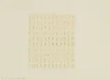 Alighiero Boetti, 5 x 4 x 3 x 2 x 1