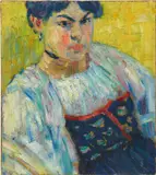 Alexej von Jawlensky, Frau mit Tracht