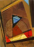 Max Ernst, Fantôme animale, 1958, oil on panel