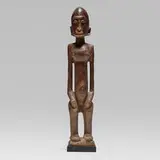 Dogon, Standing figure, carved wood