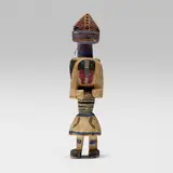 Yeibichai figure by Navajo & Diné, c. 1935, wood, natural pigments, sold Jul 2025