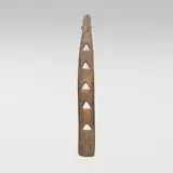 Manam Island, Ceremonial house ladder, carved wood