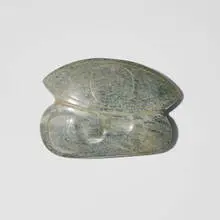 Olmec, Ear and eye effigy, stone