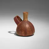 Inca, Vessel, slip-glazed terracotta