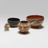 Southwest Native American, Collection of four vessels, terracotta