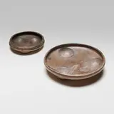 Chupícuaro, Mammiform bowls, set of two, burnished earthenware