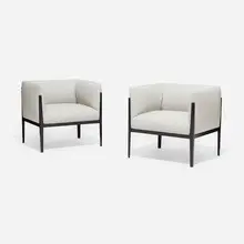 Cotone armchairs, pair by Ronan and Erwan Bouroullec, sold Jul 2025