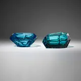 Eichholtz, Bowl Alma and Bowl Las Hayas, two works, crystal glass