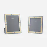 Armani & Casa, Holly picture frames, set of two, beech veneer, gold leaf, glass