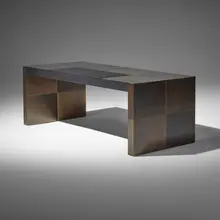 Nella Vetrina, Florida Lux desk, bronze, leather