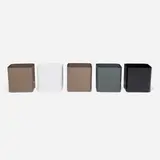 Pablo Gironés, Sonora planters, set of five, powder-coated aluminum