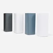 Pablo Gironés, Sonora planters, set of four, powder-coated aluminum