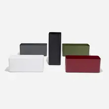 Pablo Gironés, Sonora planters, set of five, powder-coated aluminum
