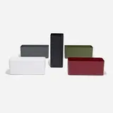 Pablo Gironés, Sonora planters, set of five, powder-coated aluminum