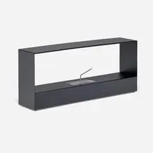 Borja García, Llar Burner 3 outdoor fireplace, sandblasted stainless steel and powder-coated galvanized steel